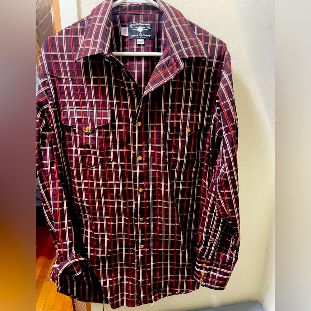 Flying R Ranchwear Button Long Sleeve with Pearl Snaps